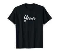 Nome Yara Testo Abbigliamento Corona Testo Bianco Testo Maglietta