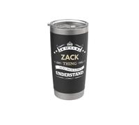 Nome Zack - È una cosa zack che non vorresti Bicchiere termico in acciaio inox doppia parete