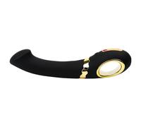 Vibratore Ricaricabile per Punto G Nomi Tang Getaway Plus 2 (Nero-Oro)