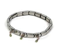 Nomination Bracciale Composable Smarty Op-Silver In Acciaio, Argento 925 E Pietr