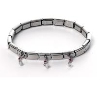 Nomination Bracciale Composable Smarty Op-Silver In Acciaio, Argento 925 E Pietr