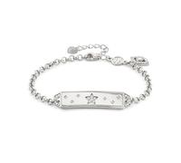 Nomination® - Bracciale Donna Charm Cuore, Collezione Talismani in Argento 925 e Labradorite, Incisione La mia strada possa…, 15,50-19 cm, Elegante, Regalo Donna, Confezione Originale
