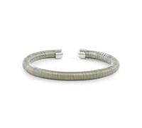 Nomination® - Bracciale Donna Verde, Collezione Essenzia, Caucciù Sintetico, Acciaio e Argento 925, Regolabile, Elegante e Resistente, Idea Regalo, Stile Minimal, Confezione Originale