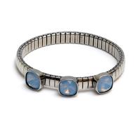 Nomination Bracciale Op-Chic In Acciaio E 3 Cz Opale Celeste