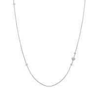Nomination | Collana Donna Lunga a forma di Cuore Collezione Bella - Chiusura a Moschettone - Argento 925 e Cubic Zirconia - Made in Italy - 90 cm (Cuore)