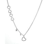 Nomination Collana Rock In Love Ed Romance In Ottone E Zircone (Lunga Ricca) Arg