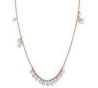 Nomination Collana Rock In Love In Ottone E Crystal Ricca Oro Rosa