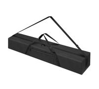 Nomiou Custodia per treppiede, resistente borsa per treppiede 600D, con spallacci e doppi manici, cerniere complete per luci, fotocamere, supporti per microfoni, leggii, Nero, 47" Long, moderno