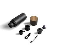 Nomious Prime Brew - Macchina da caffè portatile con stampa a 20 bar, serbatoio da 80 ml, preparazione a caldo e a freddo, compatibile con capsule e polvere di caffè Nespresso®, serbatoio dell'acqua
