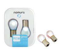 NOMURA Lamp. BAU15S GLOW Arancio 12V 21W 2pcs