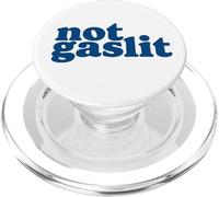 Non a gas - Resisti al gaslighting! Minimalista Anti-Trump PopSockets PopGrip per MagSafe