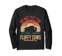 Non accarezzare Le morbide Mucche Badlands National Park - Divertente Maglia a Manica