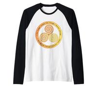 Non accetto più Le Cose Che Non Posso Cambiare Il Triskelion Maglia con Maniche Raglan