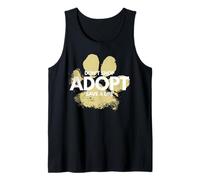 Non Acquistare, adottare Cane, Gatto, Salvataggio Gentile Amante dei Diritti degli Animali Canotta