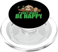 Non affrettarti, sii felice, bradipo pigro PopSockets PopGrip per MagSafe