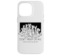 Non allevare o acquistare mentre gli animali senzatetto muoiono l'adozione Custodia per iPhone 14 Pro Max