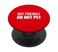 Non amichevole - Non animale domestico PopSockets PopGrip Adesivo