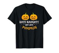 Non Amo i Cattivi ma Adoro la Zucca Halloween Maglietta
