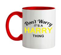 Non Ansia It's A Harry Cosa - Ceramica Mug - Cognome Personalizzato Nome