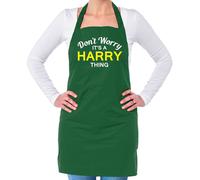 Non Ansia It's A Harry Cosa Unisex Adulti Grembiule Cognome Nome Famiglia
