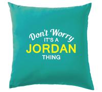 Non Ansia It's A Jordan Cosa Cuscino Cognome Personalizzato Nome Famiglia