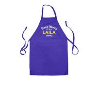 Non Ansia It's A Laila Cosa - Unisex Bambini Grembiule - Cognome Su Nome
