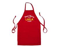 Non Ansia It's A Laila Cosa - Unisex Bambini Grembiule - Cognome Su Nome