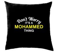Non Ansia It's A Mohammed Cosa Cuscino Cognome Custom Nome Famiglia Cover