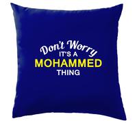 Non Ansia It's A Mohammed Cosa Cuscino Cognome Custom Nome Famiglia Cover