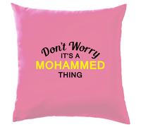 Non Ansia It's A Mohammed Cosa Cuscino Cognome Custom Nome Famiglia Cover