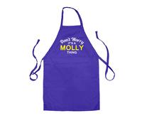 Non Ansia It's A Molly Cosa - Unisex Bambini Grembiule - Cognome Su Nome