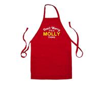 Non Ansia It's A Molly Cosa - Unisex Bambini Grembiule - Cognome Su Nome