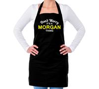 Non Ansia It's A Morgan Cosa Unisex Adulti Grembiule Cognome Nome Famiglia