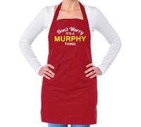 Non Ansia It's A Murphy Cosa Unisex Adulti Grembiule Cognome Nome Famiglia