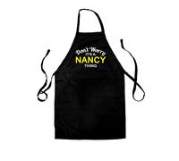 Non Ansia It's A Nancy Cosa - Unisex Bambini Grembiule - Cognome Su Nome