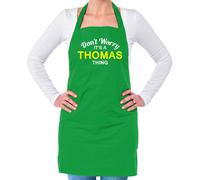 Non Ansia It's A Thomas Cosa Unisex Adulti Grembiule Cognome Nome Famiglia