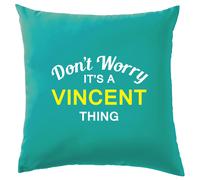 Non Ansia It's A Vincent Cosa Cuscino Cognome Custom Nome Famiglia Cover