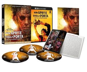 NON APRITE QUELLA PORTA - THE TEXAS CHAINSAW - GOLD EDITION - 4K + 2 BLU-RAY