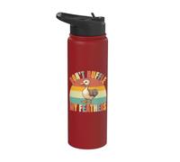Non arruffare le mie piume d'oca Stainless Steel Insulated Water Bottle