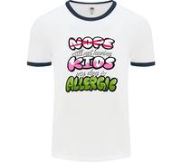 Non Avendo Bambini The Dog È Allergic Divertente Uomo Ringer