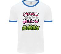 Non Avendo Bambini The Dog È Allergic Divertente Uomo Ringer