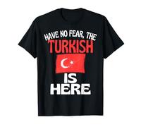 Non Aver Paura Che Il Turco Sia Qui Divertente Turchia Maglietta