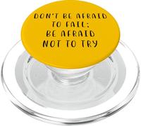 Non aver paura di fallire Dichiarazione motivante Inspiring PopSockets PopGrip per MagSafe