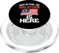 Non aver paura Il malese è qui divertente Malesia PopSockets PopGrip per MagSafe