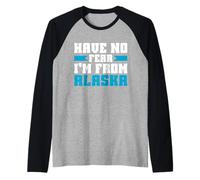 Non Avere Paura di Essere dall'Alaska Maglia con Maniche Raglan