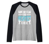 Non Avere Paura l'architetto è Qui Regalo Divertente retrò Maglia con Maniche Raglan