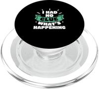 Non avevo idea di cosa sta succedendo Persone sbalordite divertenti PopSockets PopGrip per MagSafe