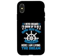 Non avrei mai sognato di diventare un capitano di barca super sexy Custodia per iPhone X/XS