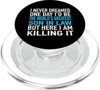 Non avrei mai sognato di essere il genero più grande del mondo PopSockets PopGrip per MagSafe