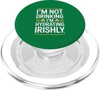Non bevo, sto idratando Irishly St Patricks PopSockets PopGrip per MagSafe